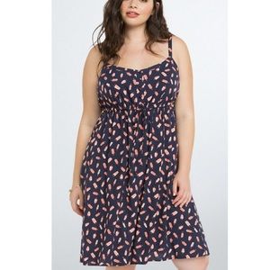 ⬇️ Torrid Popsicle Print Challis Sundress